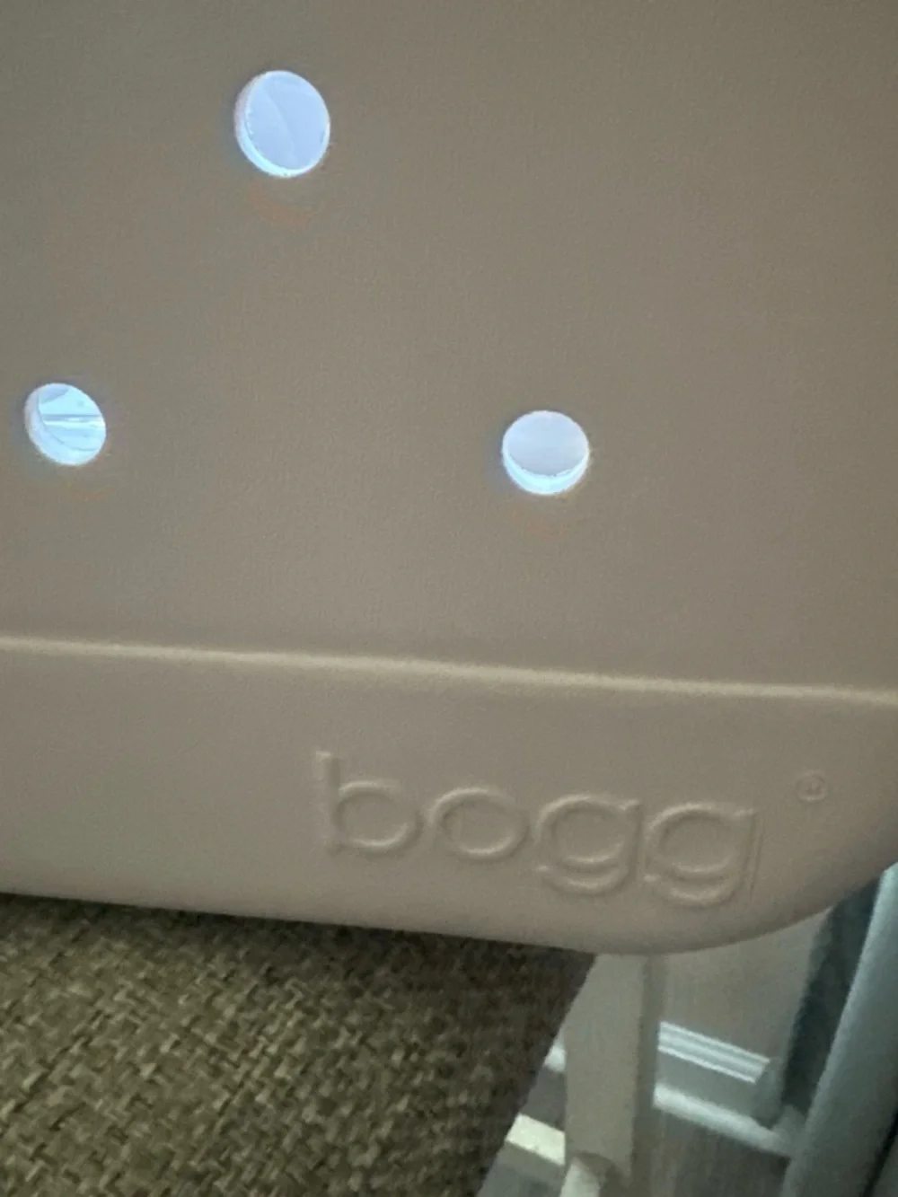 BOGG BAG Mushroom Large perforated tote